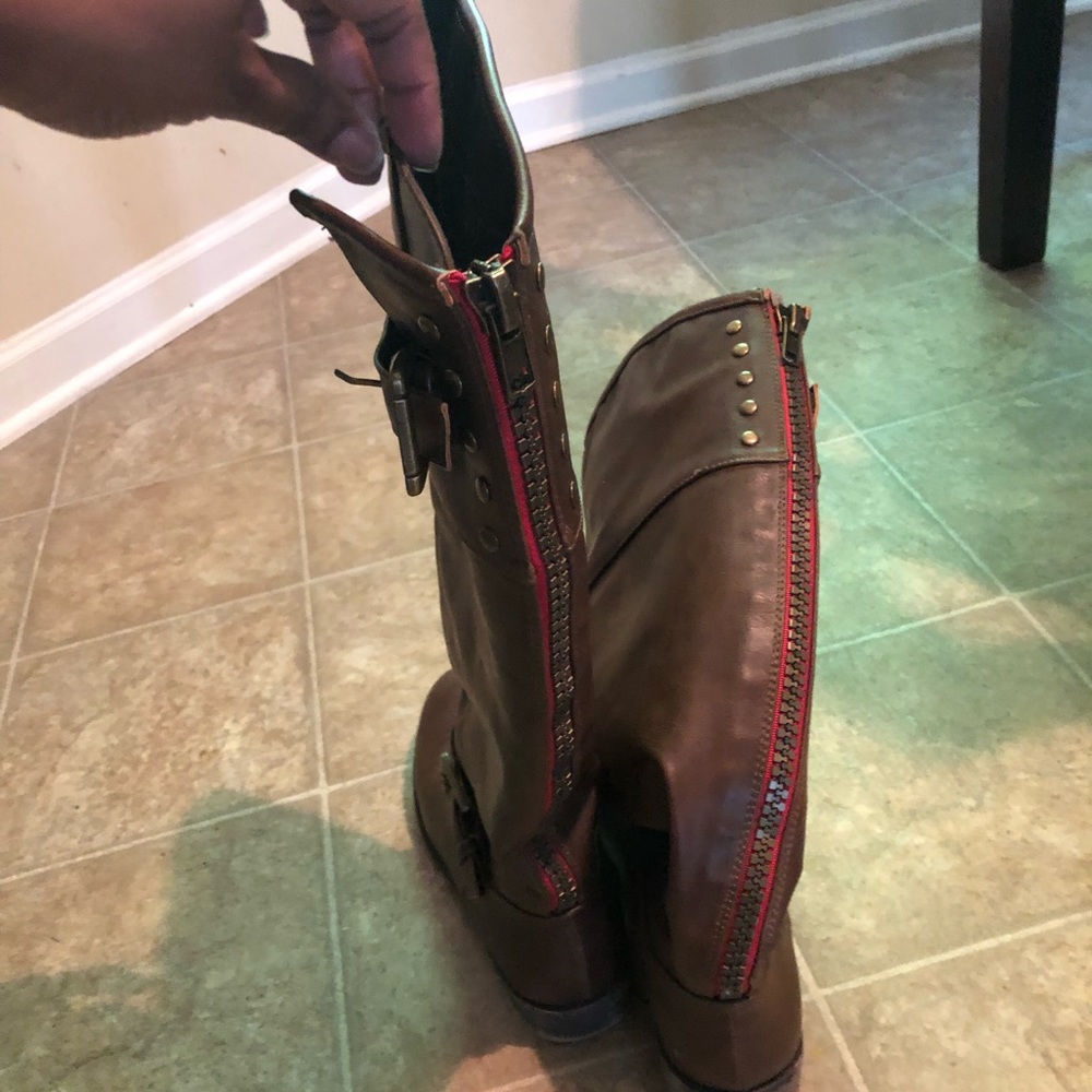 Madden Girl Riding Boots - Picture 3 of 3